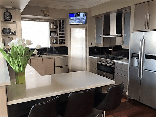 Bronxe Mirror Kitchen